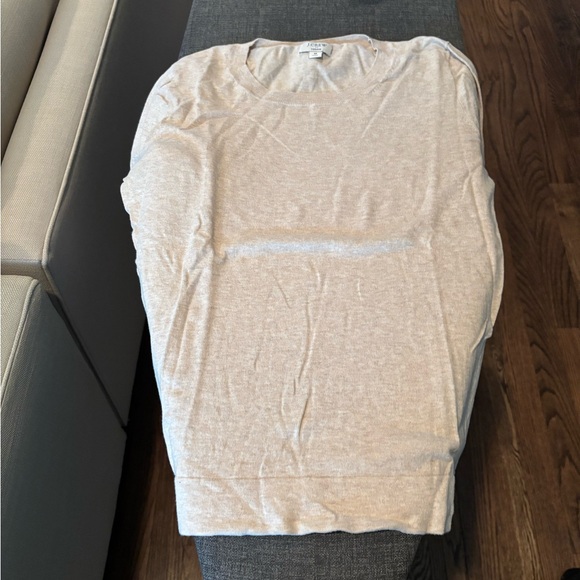 J.Crew Beige lightweight Teddie sweater - Picture 2 of 3